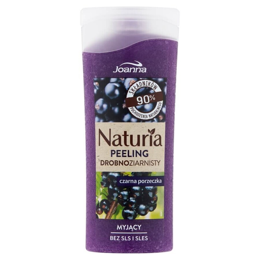 Joanna Naturia Feinkörniges Peeling Schwarze Johannisbeere, 100 g