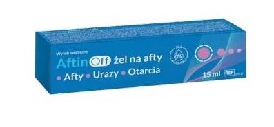 AftinOff, aphthous gel, 15 ml