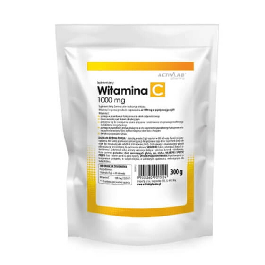 ActivLab, Vitamine C 1000 mg, 300g