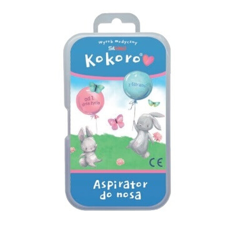 SilMed, Kokoro Nasal Aspirator, 1 piece