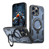 Funda Hybrid Armor Trendy con MagSafe para iPhone 16 Pro Max - azul