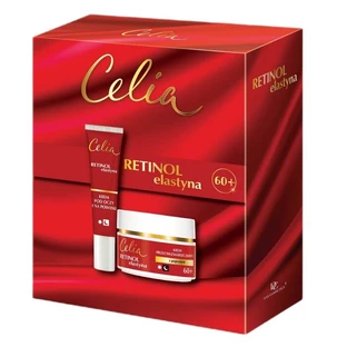 Celia Retinol Elastin Set Crema facial 60+ 50 ml + crema para ojos y párpados 15 ml