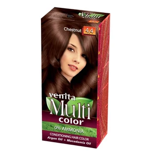 Venita MultiColor Care Hair Colour 4.4 Chestnut Brown (brun châtain)