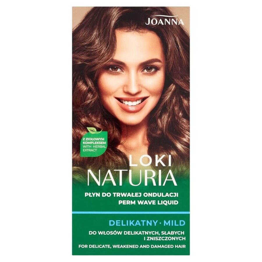 Joanna Naturia Curls Permament Liquid Delicate, 2 x 75 ml
