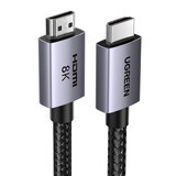 Ugreen HD171 25911 cable con conectores HDMI 2.1 8K certificado 3m - gris