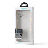 Joyroom 14Q Husă pentru iPhone 14 Plus cu capac pentru cameră transparent (JR-14Q3 transparent)