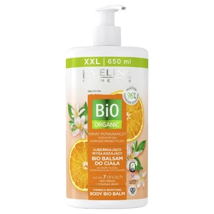 Eveline Cosmetics Lotion corporelle bio orange, 650 ml