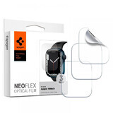 Spigen Neo Flex beschermfolie voor Apple Watch 4/5/6/7/8/SE (44/45 mm) - 3 stuks.