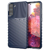 Thunder Case flexibele gepantserde hoes Samsung Galaxy S22+ (S22 Plus) blauw