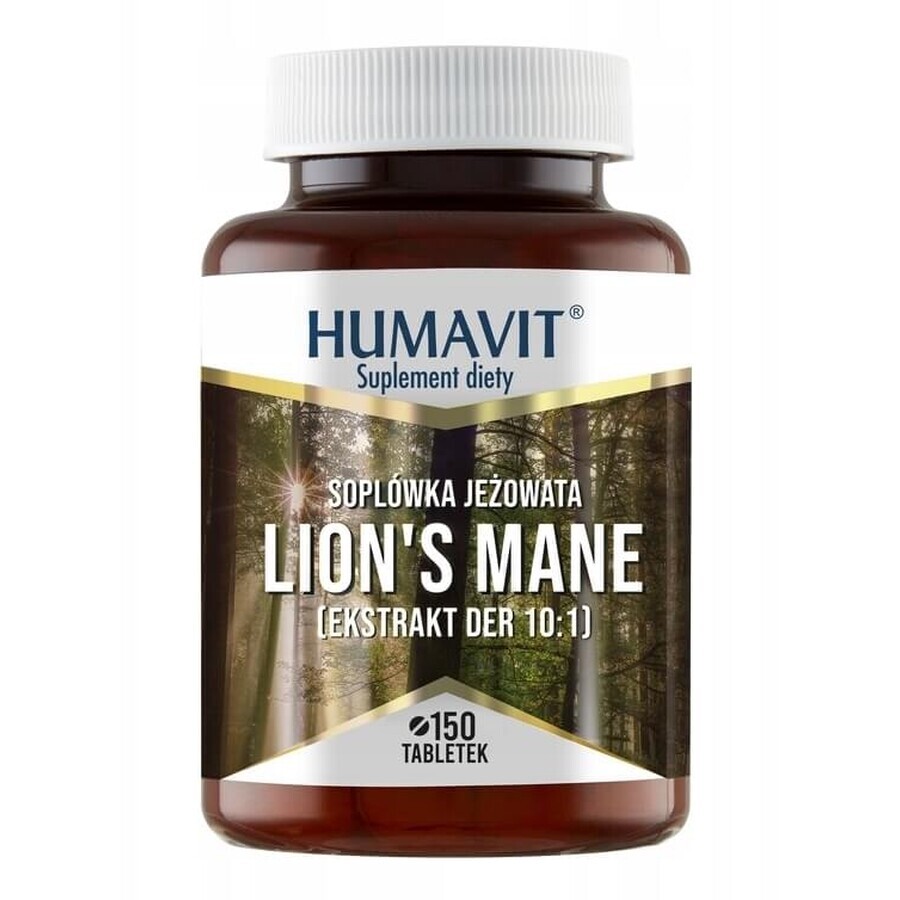 Shop Humavit Löwenmähne Igelsoplum + Bierhefe, 150 Tabletten Humavit Löwenmähne Igelsoplum + Bierhefe, 150 Tabletten