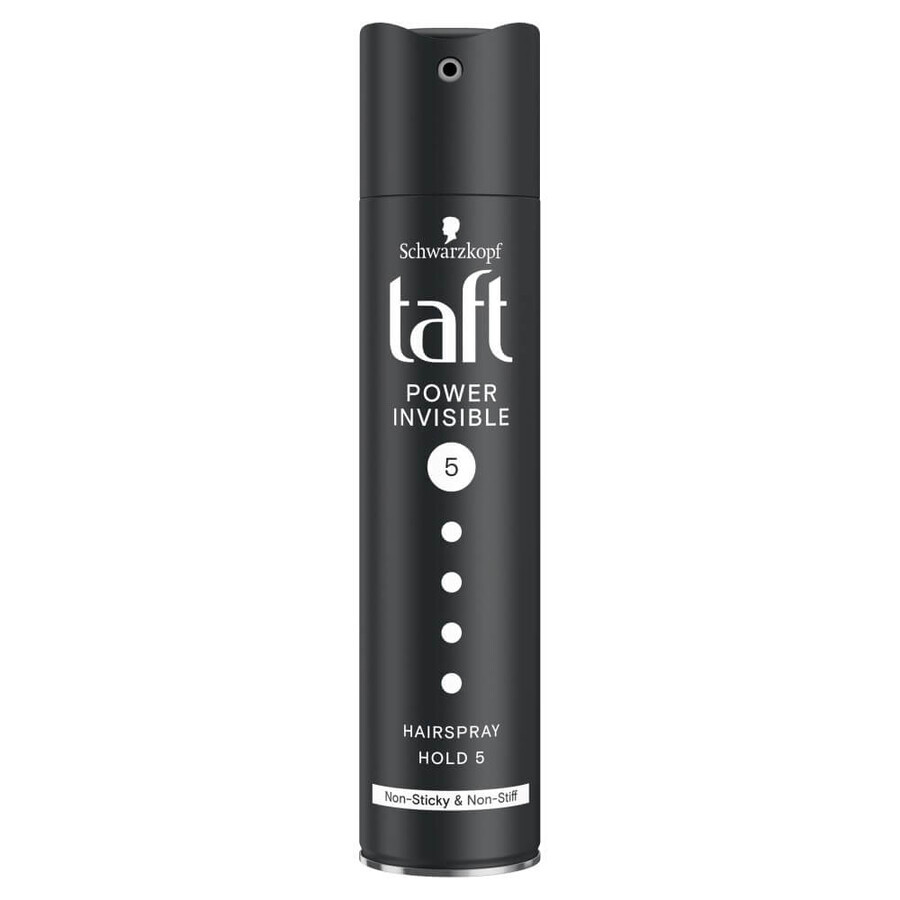 Laca Invisible Taft Power 5, 250 ml
