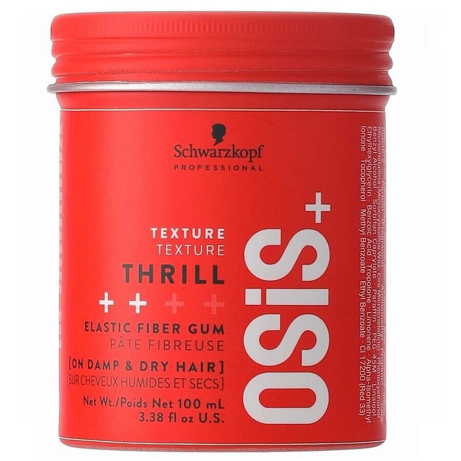 Buy Schwarzkopf Professional Osis+ Thrill Elastic Fibrous Rubber, 100 ml Schwarzkopf Professional Osis+ Thrill Elastic Fibrous Rubber, 100 ml