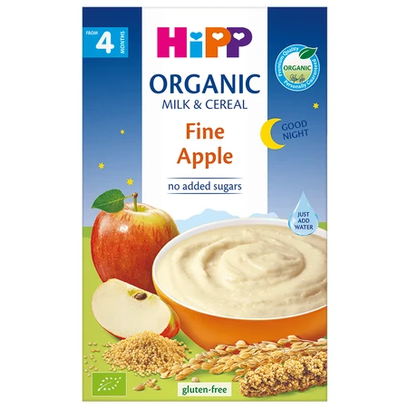 HiPP BIO Milchbrei Gute-Nacht Hafer Apfel ohne Zuckerzusatz, 250g