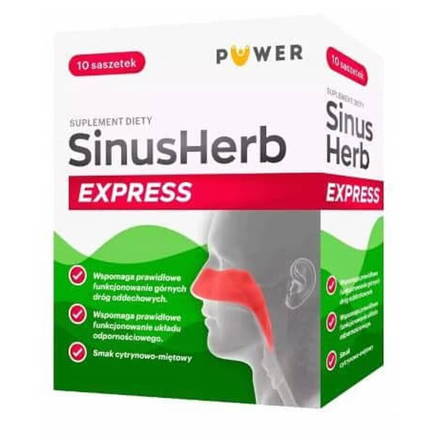 Puwer SinusHerb Express, 10 Portionsbeutel
