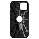 Spigen Rugged Armor hoesje voor iPhone 12 / iPhone 12 Pro - matzwart