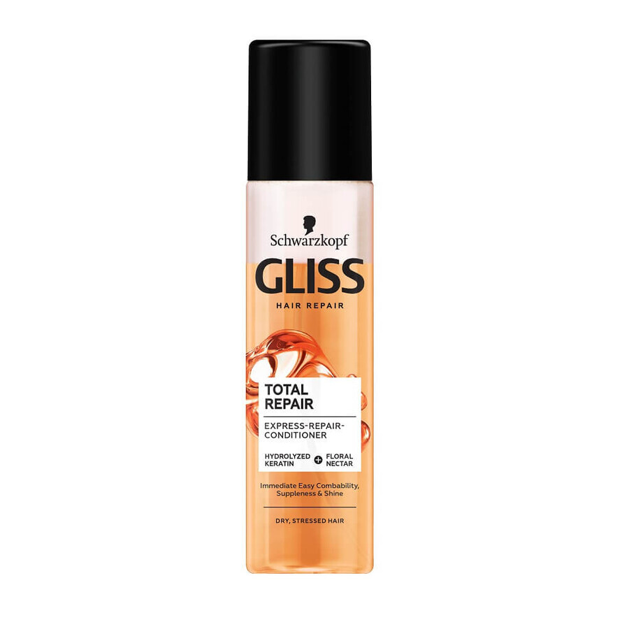 Acondicionador reparador exprés Gliss Kur Total Repair, 200 ml