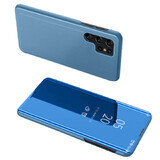 Clear View Case voor Xiaomi POCO C65 / Redmi 13C met flip cover - blauw