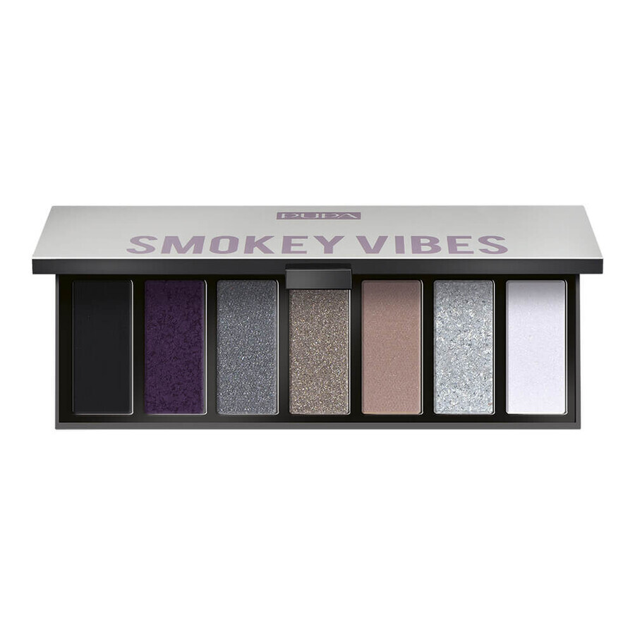 Pupa Milano Make Up Stories Compact Eyeshadow Palette 002 Smokey Vibes, 13.3 g