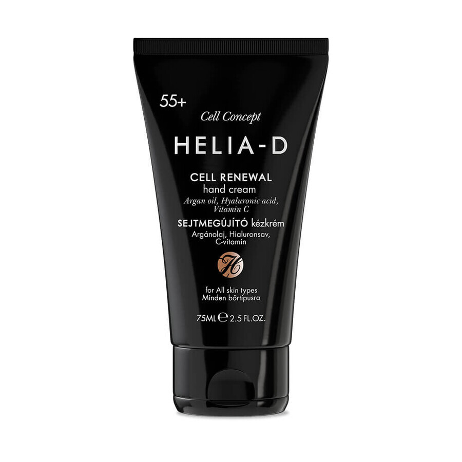 Helia-D Cell Concept Cell Renewal Hand Cream 55+ Rejuvenating Hand Cream, 75 ml.