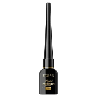 Eveline Cosmetics Liquid Precision Liner 2000 Procent Matzwart vloeibare eyeliner, 4 ml