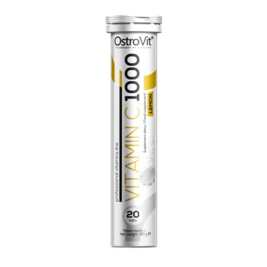 OstroVit, Vitamin C 1000, 20 effervescent tablets