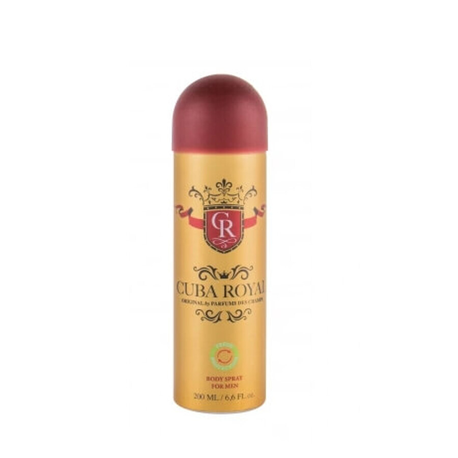 Shop Cuba Original Cuba Roya Deodorant Spray, 200ml Cuba Original Cuba Roya Deodorant Spray, 200ml