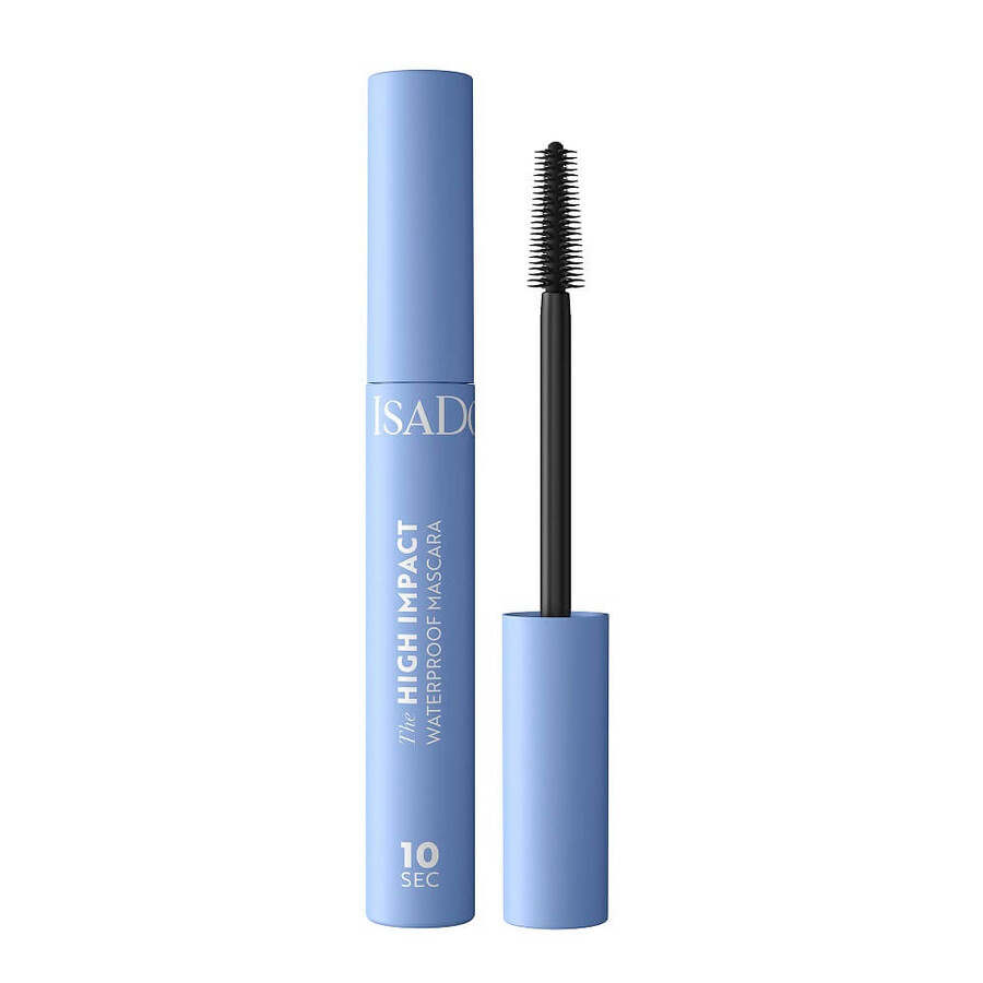 Isadora 10 Sec High Impact Waterproof Mascara 01 Black, 9 ml