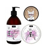 Kit LaQ Couverture Gel, 500 ml + Mousse, 100 ml + Beurre, 50 ml + Gommage, 200 ml