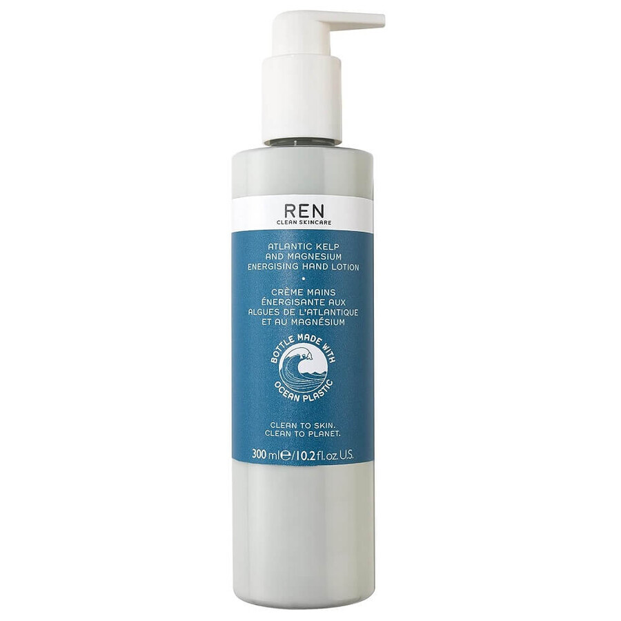 Ren Atlantic Kelp and Magnesium Energizing Hand Lotion, 300 ml