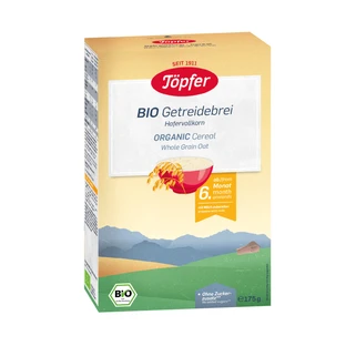Whole oat cereal, +6 months, 175gr, Topfer