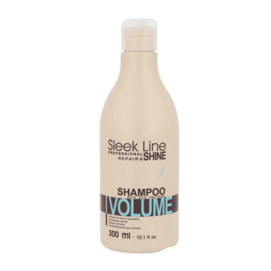Stapiz Sleek Line, Shampoo for hair with silk, volume, 300 ml