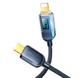 Joyroom A4 USB-C / Lightning 20W 1.2m cablu cu ecran - negru