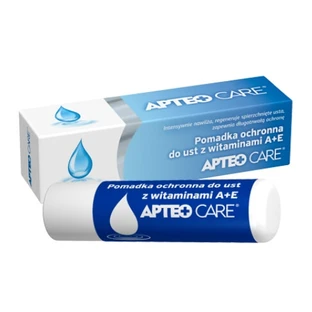 Apteo, Beschermende lippenstift met vitamine A+E, 4.9g