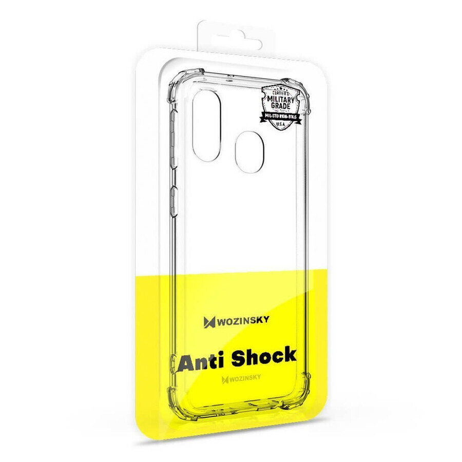 Wozinsky Custodia blindata antiurto per Samsung Galaxy M51 trasparente