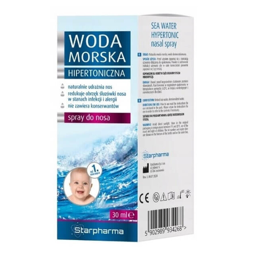 Sea Water Hypertonic Hypertonic sea water, 30 ml
