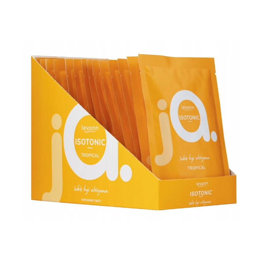 Levann Isotonic jA Isotonic powder Tropical fruit, 1 sachet