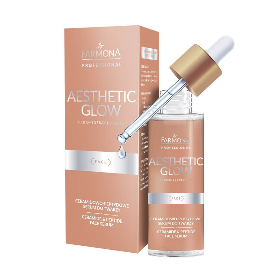 Farmona Professional Aesthetic Glow Ceramid-Peptid-Gesichtsserum, 30 ml