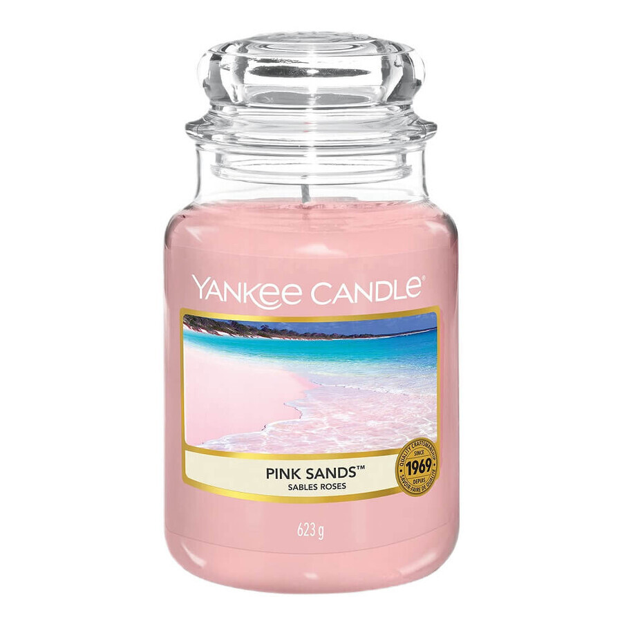 Yankee Candle large jar Pink Sands scented candle, 623 g