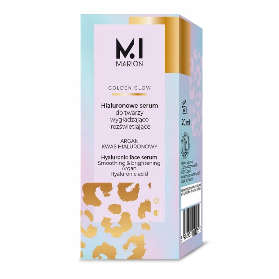 Buy Marion Golden Glow Hyaluronic Face Serum, 20 ml Marion Golden Glow Hyaluronic Face Serum, 20 ml