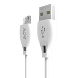 Dudao câble micro USB 2.4A 1m blanc (L4M 1m blanc)