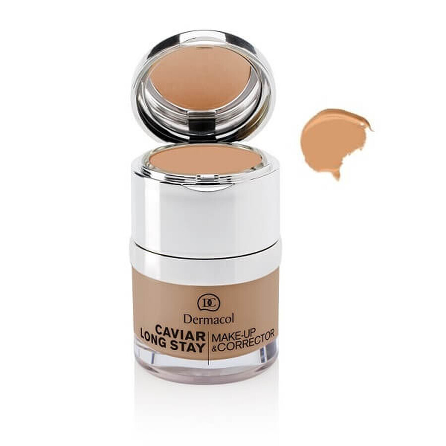 Shop Dermacol Caviar Long Stay Face Primer mit Abdeckstift 03 Nude, 30 ml Dermacol Caviar Long Stay Face Primer mit Abdeckstift 03 Nude, 30 ml