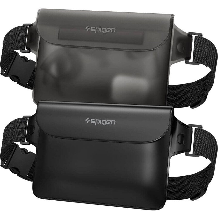 Spigen Aqua Shield A620 bolsa impermeable IPX8 - negro 2 pcs.