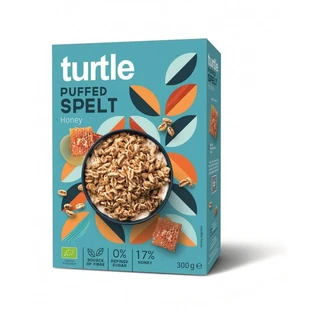 Öko-Expansionsgetreide mit Honig, 300g, Turtle