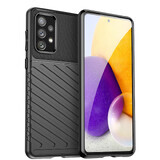 Thunder Case étui souple et blindé Samsung Galaxy A73 noir