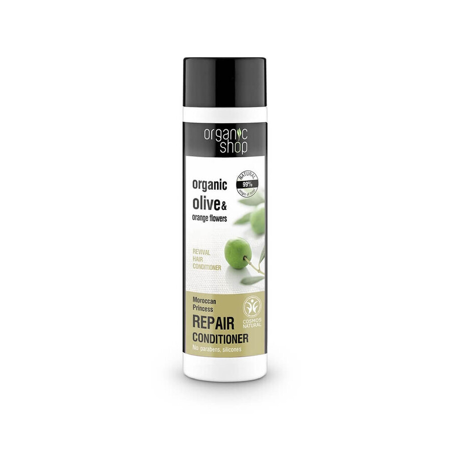 Organic Shop Balsamo rivitalizzante per capelli Olive amp; Orange Flowers, 280 ml