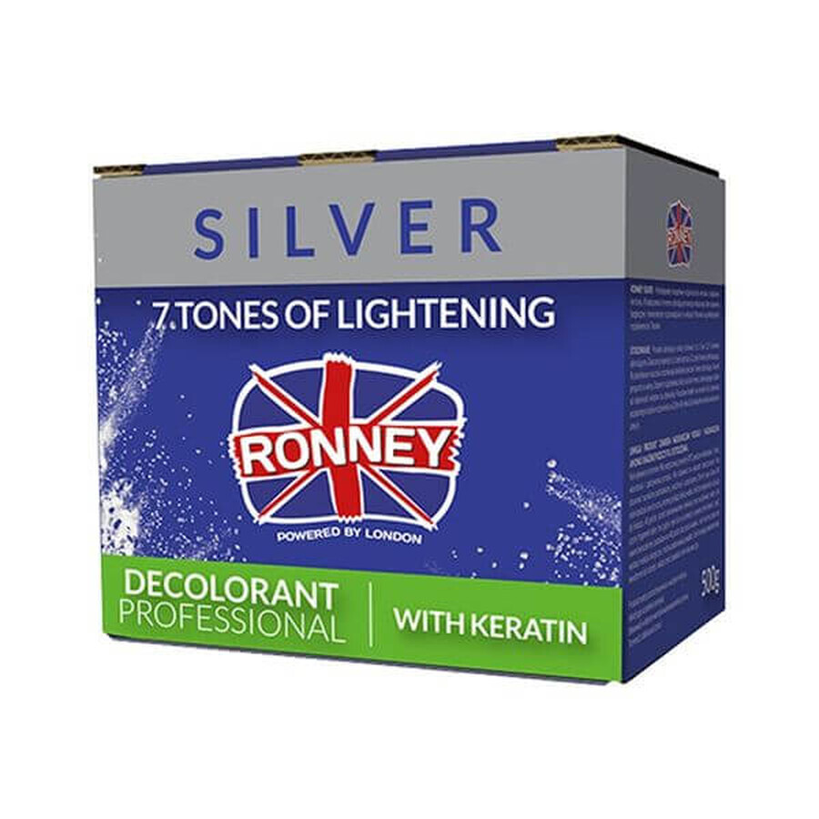 Ronney Profesional abrillantador sin polvo con queratina, 500 g