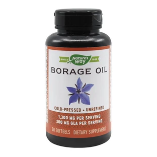 Borage 1300mg EfaGold Nature's Way, 60 capsules, Secom