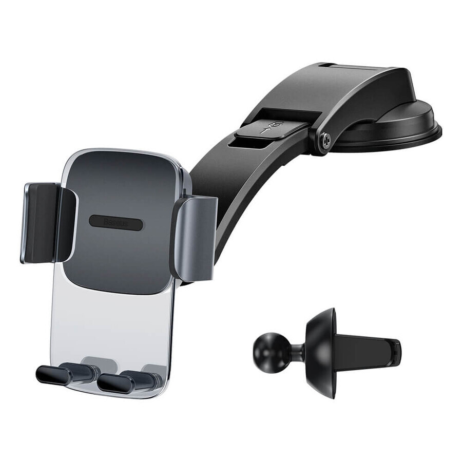 Suport auto Baseus 2in1 pentru cabină și grila de ventilație negru (SUYK000001)