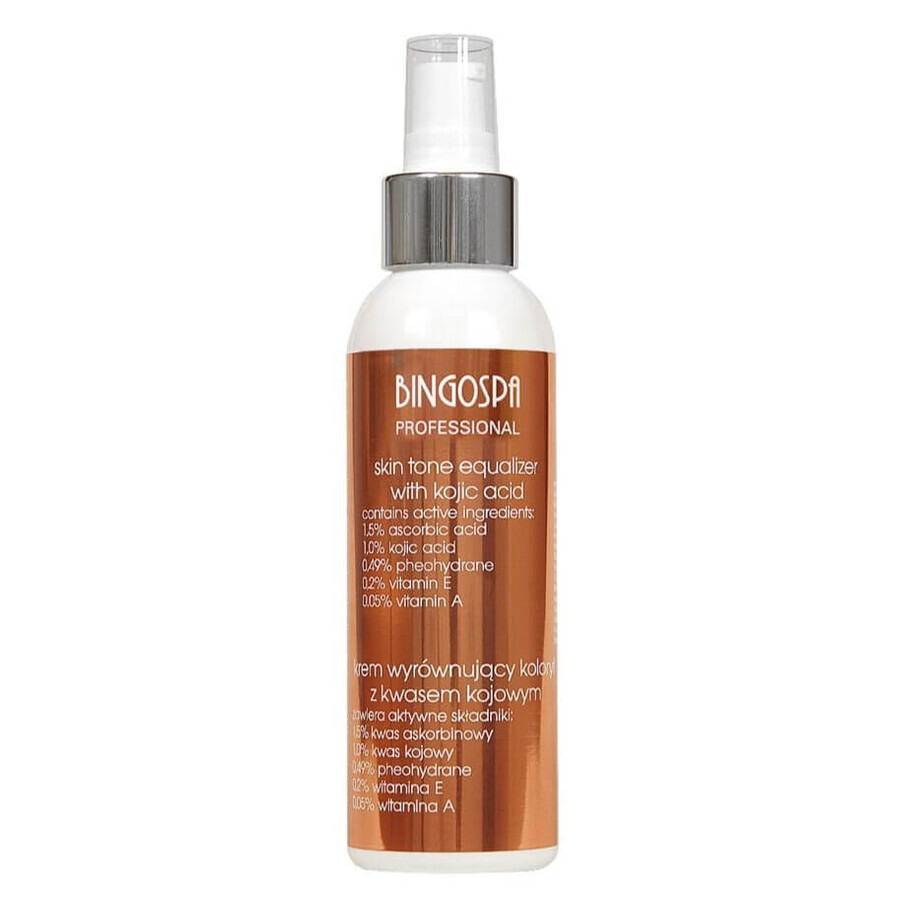BingoSpa Crema uniformante del colore con acido cogico ascorbico e vitamine, 135 g