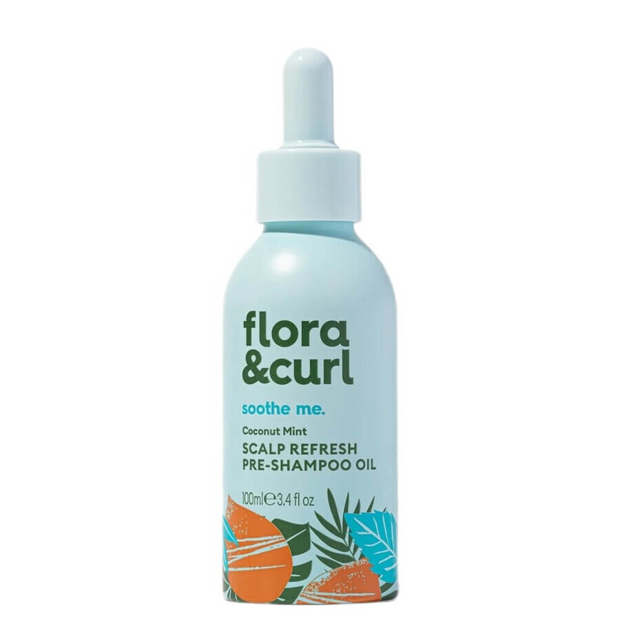 Buy Flora amp; Curl Coconut Mint Scalp Refresh Pre-Shampoo Oil Refreshes curly hair, 100 ml. Flora amp; Curl Coconut Mint Scalp Refresh Pre-Shampoo Oil Refreshes curly hair, 100 ml.